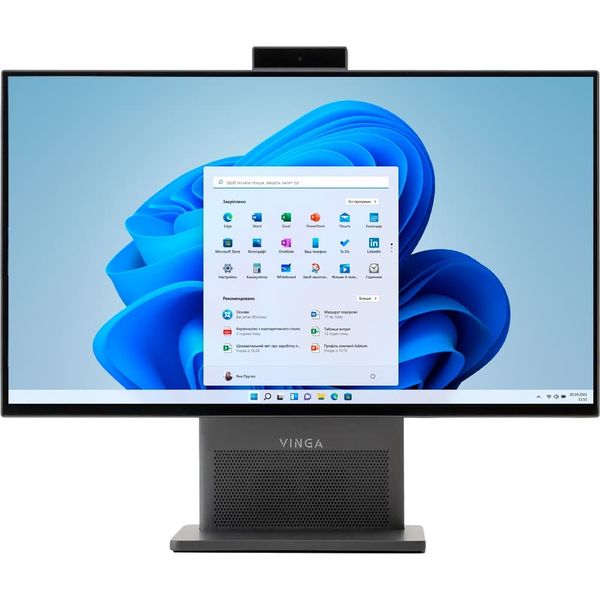 Моноблок VINGA AIO Advanced H0011 Black (I5M16INTWH.H0011)