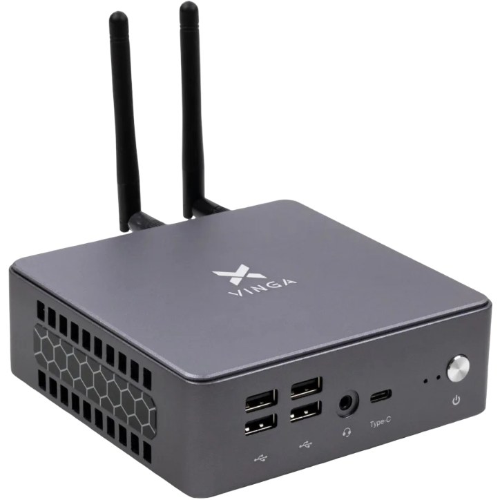 Неттоп VINGA Mini PC V661 (V6611235U.81TW1H)